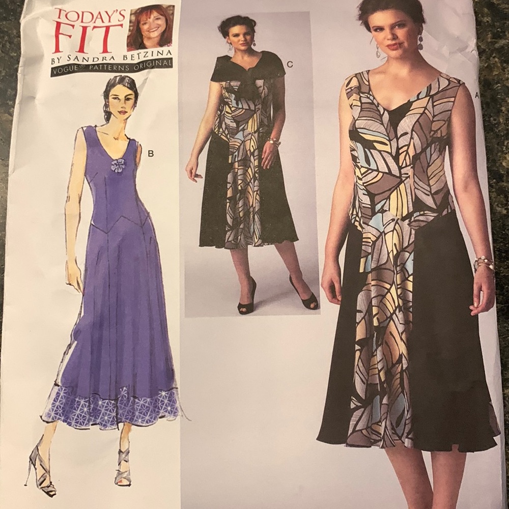 Vogue paper pattern sizes  4-14  incl one VOGUE  label